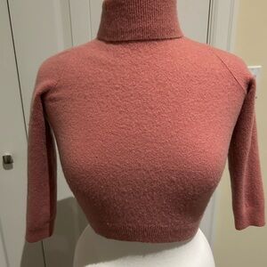 Pure Cashmere Cropped Sweater